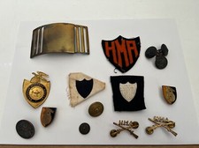 LOTE DE ACESSÓRIOS VINTAGE DA ACADEMIA MILITAR HAGRAVE comprar usado  Enviando para Brazil