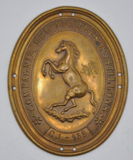 Plaque métier postillon d'occasion  Mirebeau-sur-Bèze