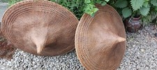 Vintage bamboo conical for sale  BRADFORD