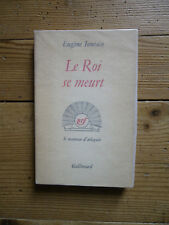 Roi meurt. ionesco. d'occasion  Rieupeyroux