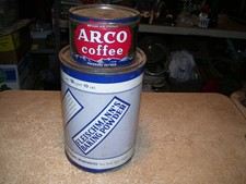 Pair vintage tins for sale  Viking
