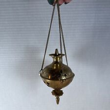 Vintage brass hanging for sale  Lincoln