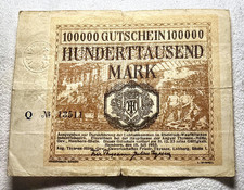 Banknote 100 000 gebraucht kaufen  Guben