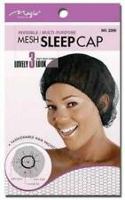 Magic SLEEPING HAIR NET CAP Heavy Duty Black rede de bloqueio multiuso 2268 comprar usado  Enviando para Brazil