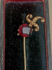 Carats.grenat rubis épingle d'occasion  Briatexte