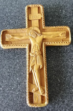 Byzantine beeswax cross for sale  BARNET