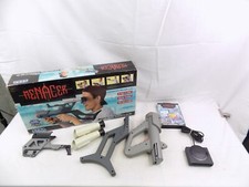 Pistola leve Sega Mega Drive Menacer na caixa como nova com cartucho de 6 jogos comprar usado  Enviando para Brazil