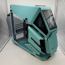 Thermaltake AH T200 estilo helicóptero turquesa quadro aberto m-ATX micro estojo, usado comprar usado  Enviando para Brazil