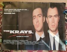 Krays quad poster for sale  BRIGHOUSE