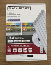 Kit de iluminação LED fio inteligente Black And Decker 6 armários. Matter, Apple Home, usado comprar usado  Enviando para Brazil