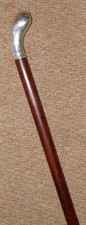 Edwardian snakewood walking for sale  PONTYCLUN