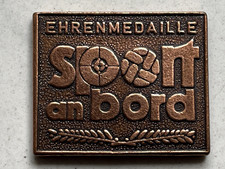 Ehrenmedaille sport bord gebraucht kaufen  Freilingen, Leuterod, Wölferlingen