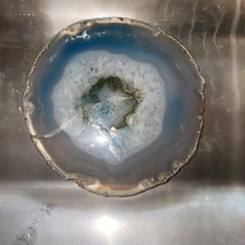 Blue agate geode for sale  Chicago