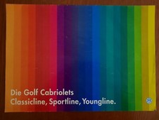 Großformatiger prospekt golf gebraucht kaufen  Hamburg