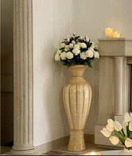 Bodenvase groß beige gebraucht kaufen  Mainburg