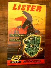 Affiche ancienne moteur d'occasion  Charolles