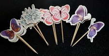 Butterfly cupcake picks for sale Butterfly cupcake picks for sale  IPSWICH