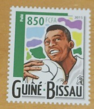 Selo PELE - 2015 Guiné-Bissau 850 FCFA (Retrato com bola) comprar usado  Enviando para Brazil