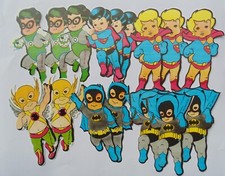 VINTAGE DC COMICS BATMAN FLASH SUPERMAN SUPER JÚNIOR FESTA DOCES BOLSAS MÉXICO ANOS 70 comprar usado  Enviando para Brazil