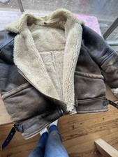 Men shearling sheepskin for sale  WALLASEY