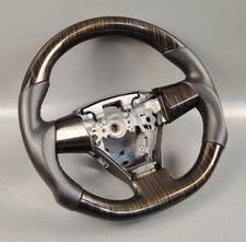 TOYOTA WISH, VOLANTE DE COURO PERFURADO FUNDO PLANO VANGUARD HIDRODIPPED, usado comprar usado  Enviando para Brazil