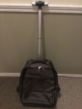 Mochila rolante com rodas de 18 polegadas vários compartimentos livros universitários bolsa para laptop, G comprar usado  Enviando para Brazil