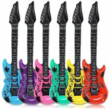 12 peças grande inflável sopro air guitar brinquedo infantil fantasia vestido festa Reino Unido estoque comprar usado  Enviando para Brazil