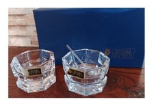 Salière poivrière cristal d'occasion  Cussac-sur-Loire