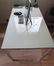 Table verre mdf d'occasion  Bry-sur-Marne