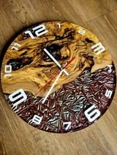 Handgefertigte wanduhr livenho gebraucht kaufen  Wörth