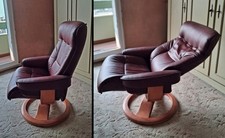 Fauteuil cuir relaxe d'occasion  Paris XV