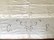 Antique bed sheet for sale  Newark