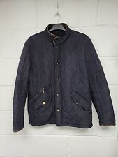 Barbour navy blue for sale  POOLE