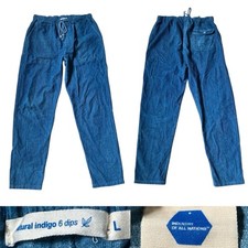Calça de veludo Industry of All Nations Ponya masculina tamanho grande em índigo 6 mergulhos comprar usado  Enviando para Brazil