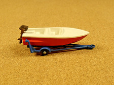 BARCO ESPORTIVO E REBOQUE ANTIGO VINTAGE LESNEY MATCHBOX # 48 comprar usado  Enviando para Brazil