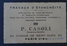 Old business card d'occasion  Expédié en Belgium