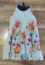 Neckholder sommerkleid blumenm gebraucht kaufen  Nürnberg