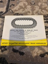 Folheto de conjuntos de trilhos de substituição Athey Forged Trak FCCA25 comprar usado  Enviando para Brazil