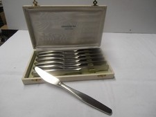 Coffret couteaux inox d'occasion  Rougé