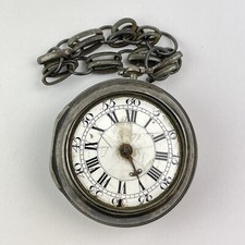 Antique silver pair for sale  ROYSTON