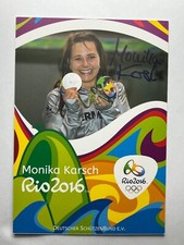 Autogramm monika karsch usato  Tivoli