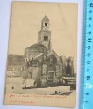 Cartolina antica bari usato  Italia