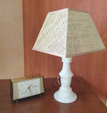Lampe albâtre blanc d'occasion  Véron