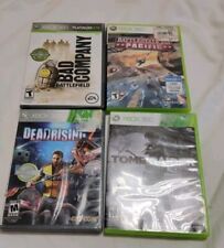 Lote de 4/Bad Company Battlestations Pacific Dead Rising 2 e Tomb Raider Xbox 360 comprar usado  Enviando para Brazil