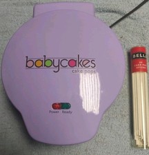 Usado, Babycakes Mini Cake Pop Maker Roxo Faz 12 Bolas de Bolo Antiaderentes Funciona comprar usado  Enviando para Brazil