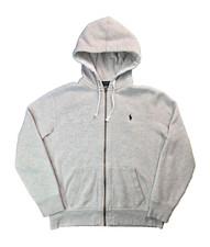 Jaqueta Polo Ralph Lauren Masculina com Capuz Cinza Couro Zíper Completo Grande G FALHAS MANCHA comprar usado  Enviando para Brazil