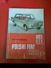 Betriebsanleitung polski fiat gebraucht kaufen  Großenhain-Umland