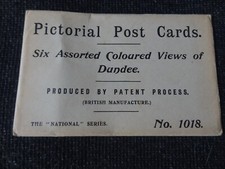 Dundee postcard sleeve for sale  ANSTRUTHER