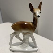 Vintage porcelain deer for sale  EASTBOURNE