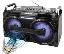 Magnavox MM438 Bluetooth micro sistema portátil luzes de mudança de cor FM USB AUX, usado comprar usado  Enviando para Brazil
